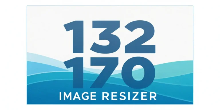 132×170 Image Resizer – Free & Quick Online Photo Converter