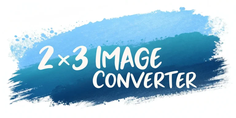 2×3 Image Converter Online – Free 2×3 Photo Resizer