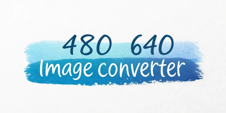 480×640 Image Converter Online – Free Resizer for Photos