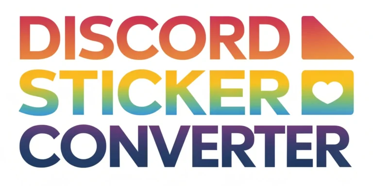 Discord Sticker Converter – Free Online Custom Sticker Maker