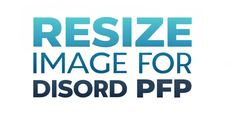 Resize Image for Discord Pfp – Free No-Crop Online Converter